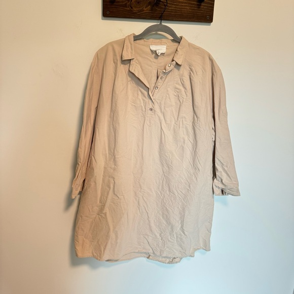 Pomander Place Polly Dress in Tan XXL - Picture 9 of 15